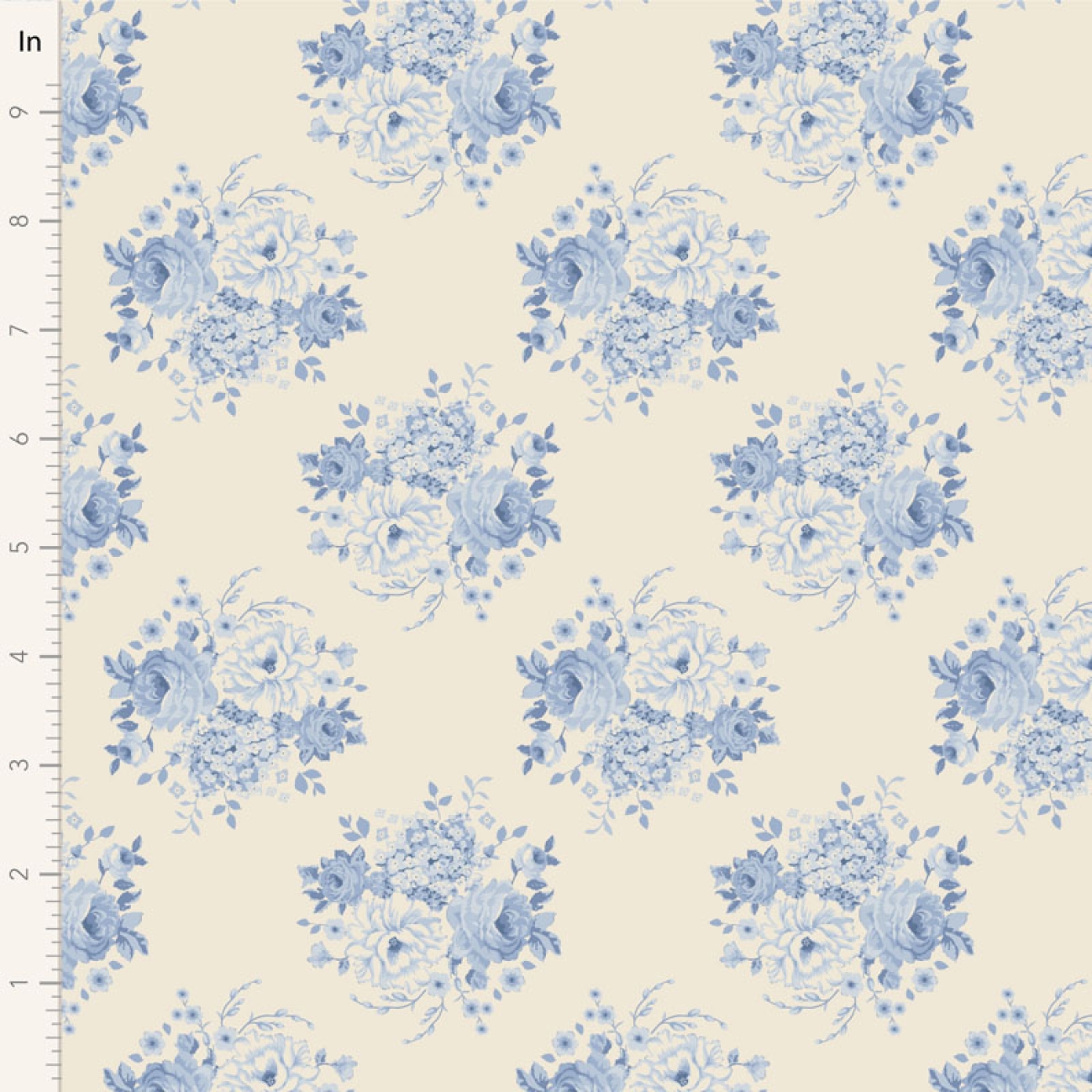 Tilda Patchwork Stoff Baumwolle - Sunday Brunch - Mia Blue